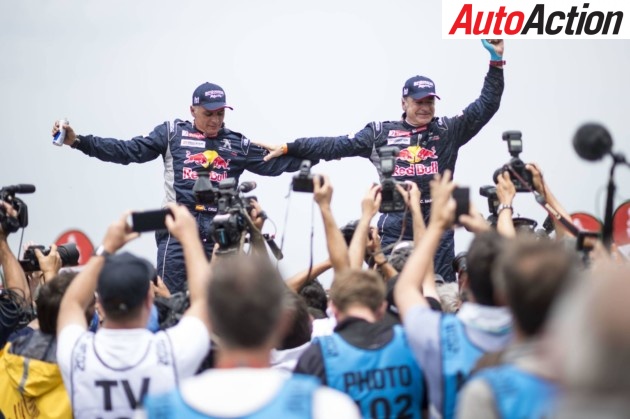 Carlos Sainz won the Car class in Dakar 2018 - Photo: Red Bull