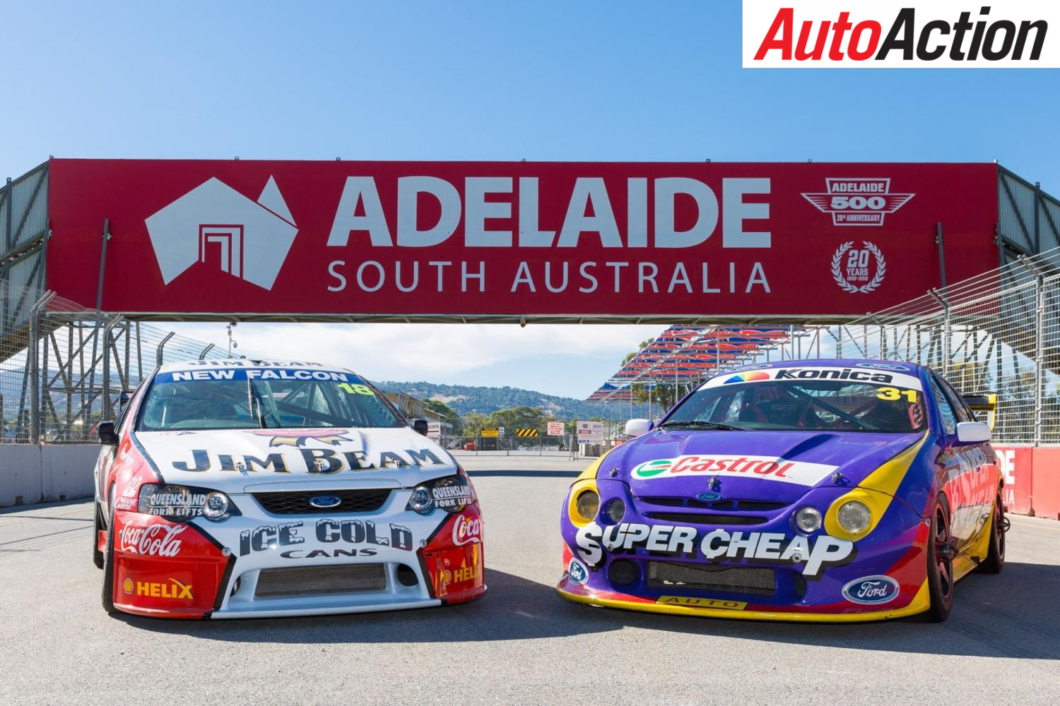 ADELAIDE 500 TO CELEBRATE 20 YEARS OF SUPERCARS Auto Action