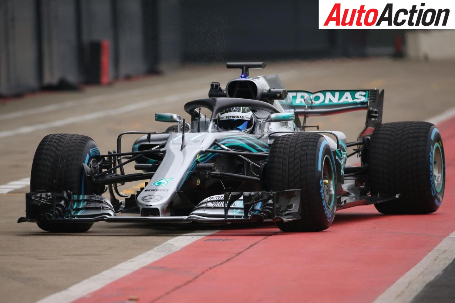 Mercedes-AMG F1 W09 EQ Power+ debuts at Silverstone - Photo: Supplied