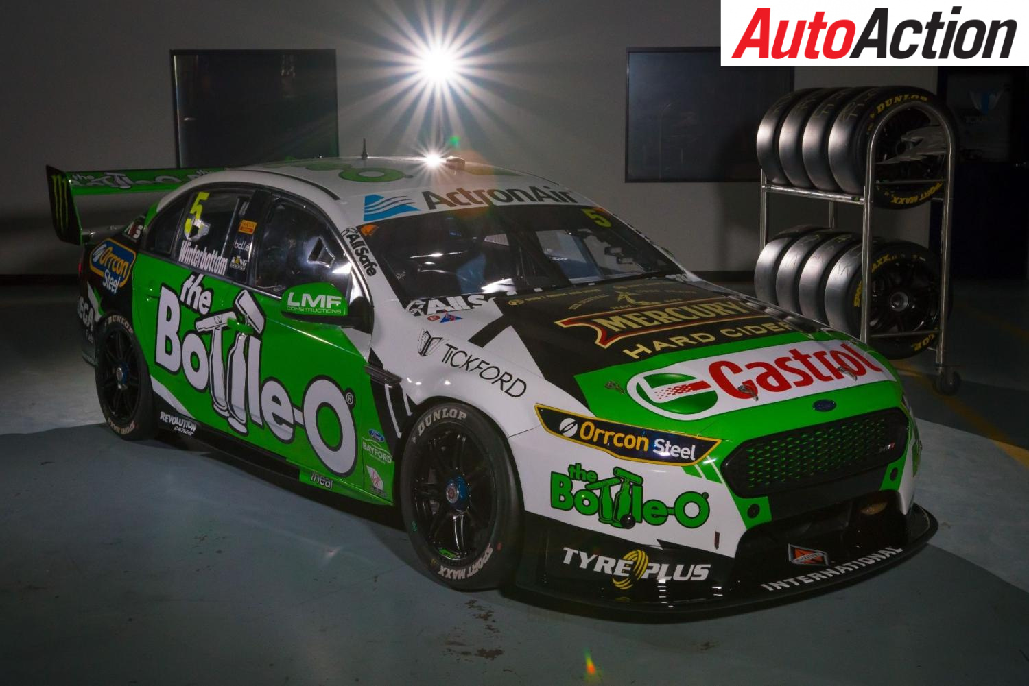 Mark Winterbottom's Tickford Racing Bottle-O Ford Falcon - Photo: Supplied