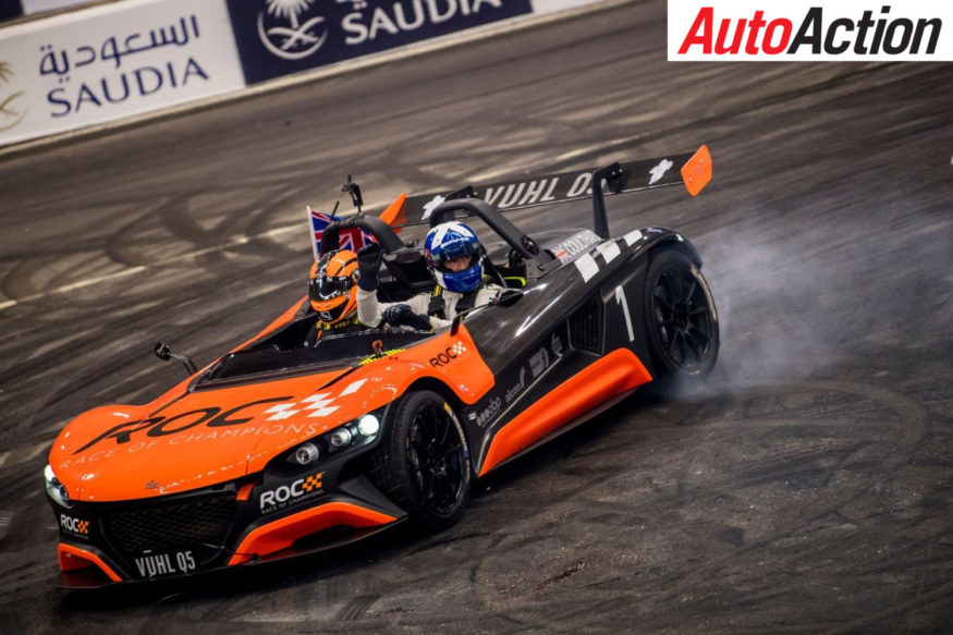 David Coulthard wins the 2018 Race Of Champions - Photo: LAT/Race Of Champions