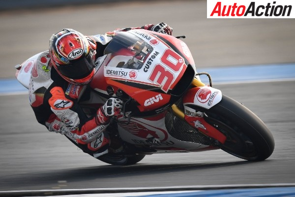 Rookie Takaaki Nakagami impressed during the test - Photo: Supplied