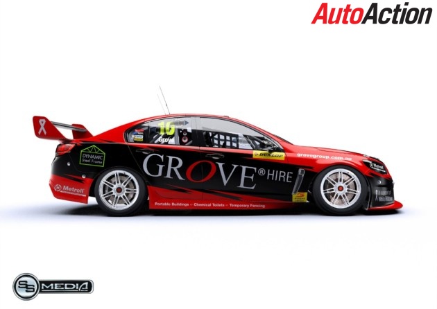Brenton Grove will drive an ex-Craig Lowndes Supercar - Image: Supplied