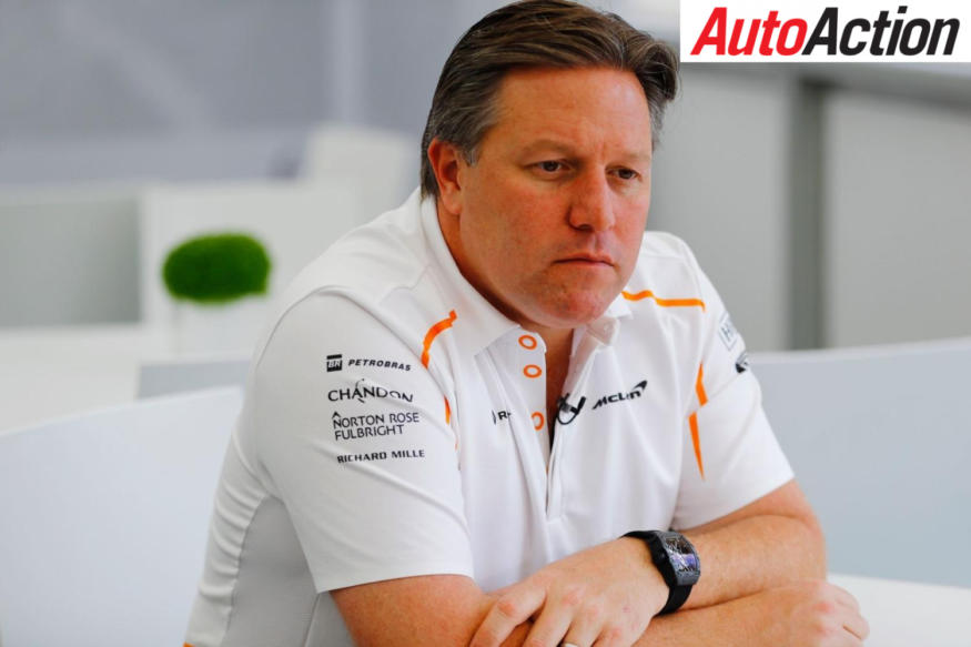 Zak Brown has also thrown his support towards retaining the V8's - Photo: LAT