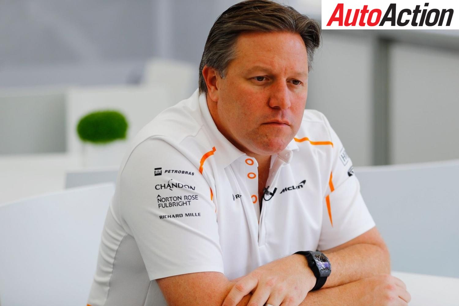 Zak Brown thinks Supercars is making a big mistake by allowing twin-turbo V6s to race alongside V8s - Photo: LAT