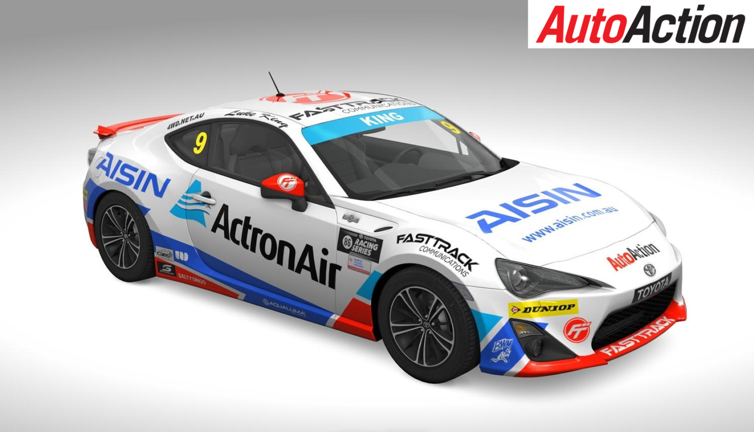 Race Winner Joins Toyota 86 Series Winning Team Aisin 86 Auto Action