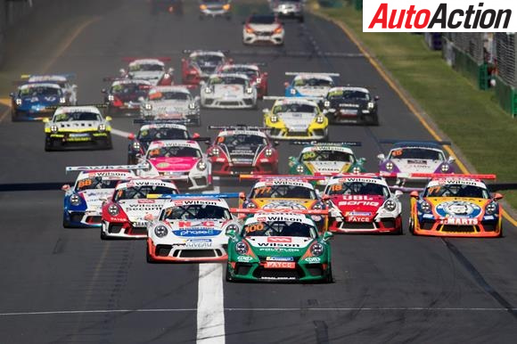 The Carrera Cup field at the previous round at Albert Park - Photo: Supplied