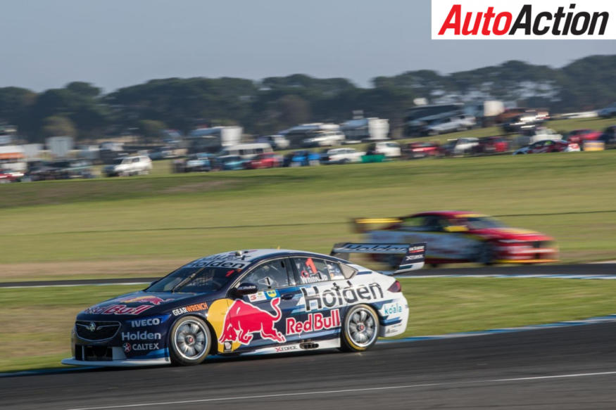 Jamie Whincup set the pace in the second session - Photo: Rhys Vandersyde