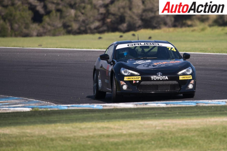 Trent Grubel topped practice for the Toyota 86's - Photo: Rhys Vandersyde