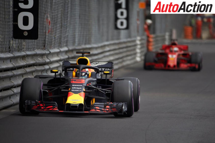 Daniel Ricciardo held off Sebastian Vettel to take the win - Photo: LAT