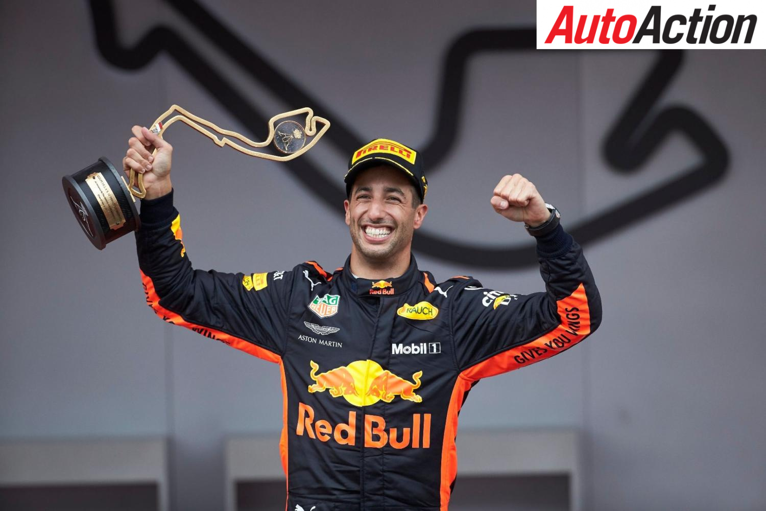Daniel Ricciardo celebrating his Monaco GP win - Photo: LAT