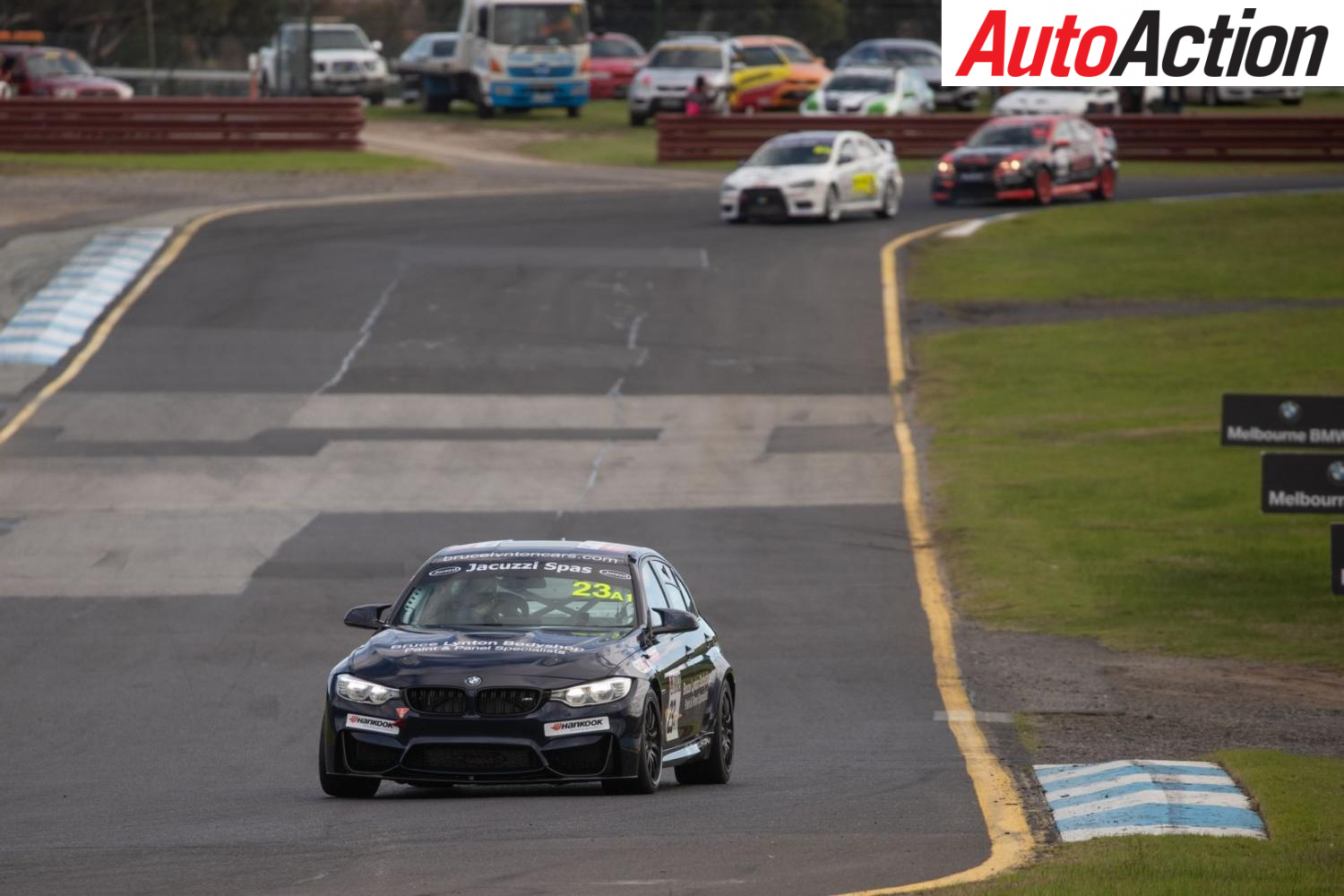 Beric Lynton continued his domination in the Australian Production Cars - Photo: Rhys Vandersyde