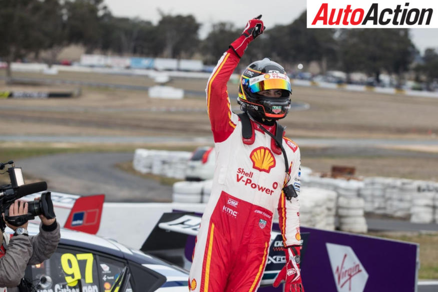 Fabian Coulthard celebrating his race win - Photo: InSyde Media