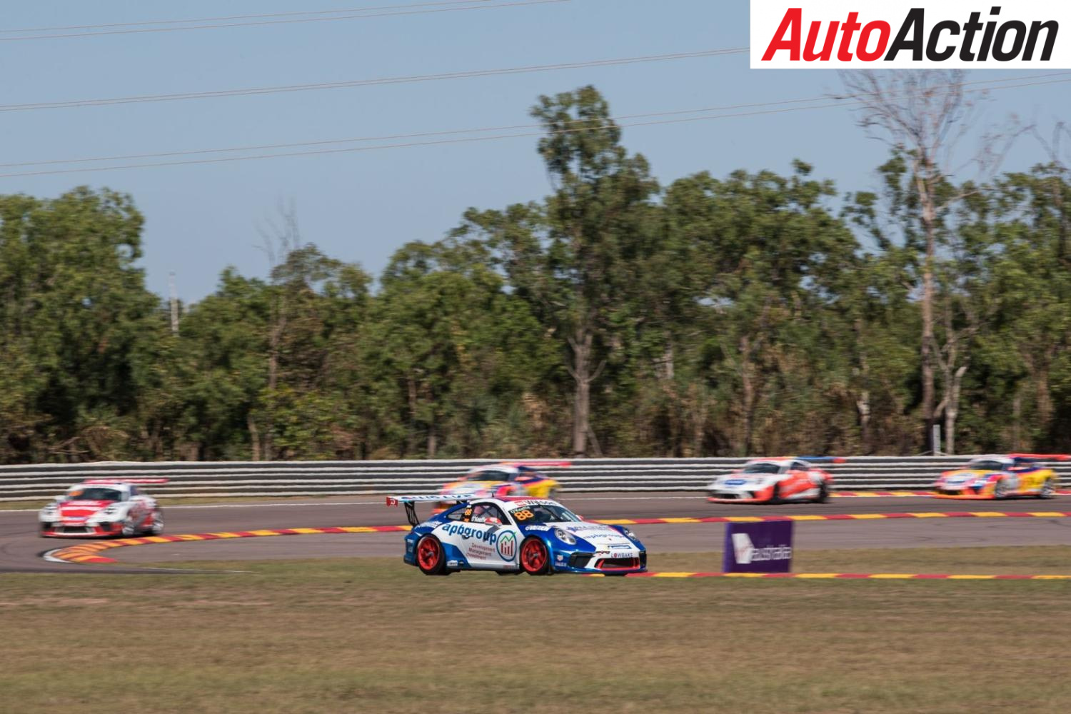 Dylan O’Keeffe took out the Carrera Cup round in Darwin - Photo: InSyde Media