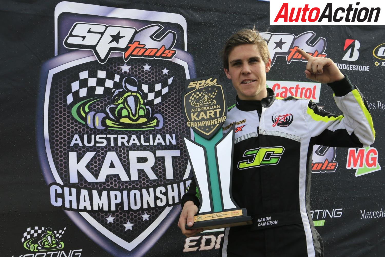 SuperUtes racer Aaron Cameron took out the KZ2 Championship - Photo: Coopers Photography