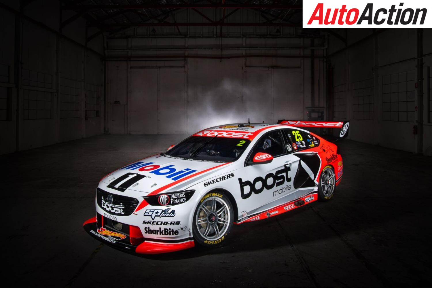 Mobil 1 Boost Mobile Racing throw back to 2008 HRT livery - Photo: Supplied