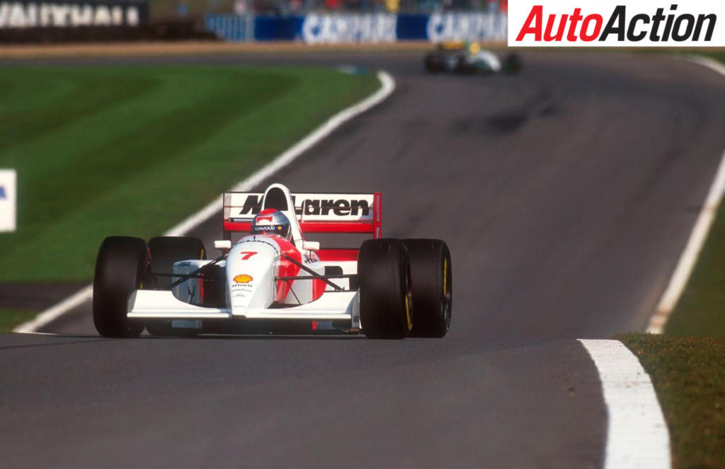 Michael Andretti driving for McLaren at the European Grand Prix - Photo: LAT 