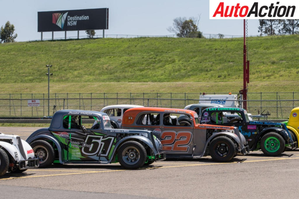 Legend Cars on waiting to take to the track - Photo: InSyde Media