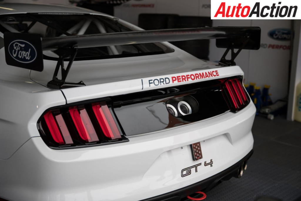 Ford's GT4 Mustang at Mt Panorama - Photo: InSyde Media