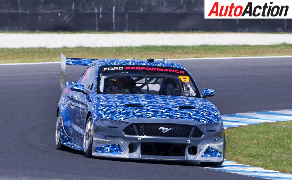 Scott McLaughlin testing the Mustang - Photo: Supplied