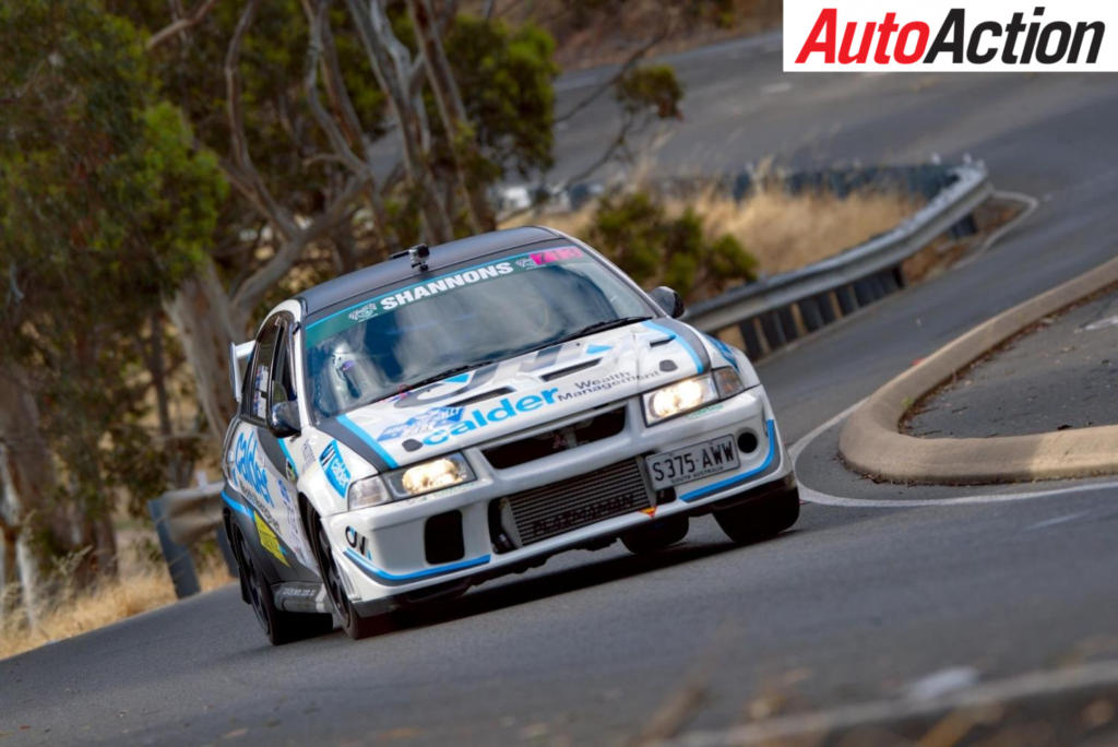 Ben Calder and Steve Glenney have taken out the Shannons Adelaide Rally - Photo: Supplied