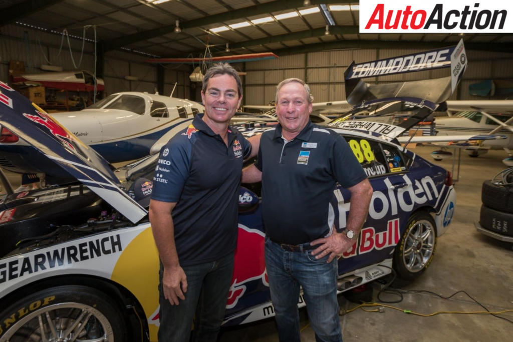 Craig Lowndes and Regional Council Mayor Paul McVeigh - Photo: Supplied