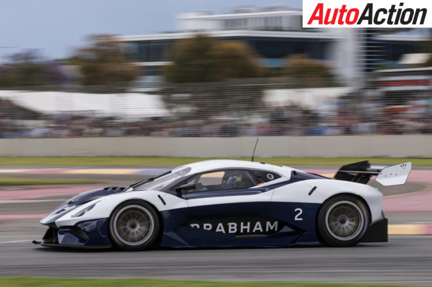 The Brabham BT62 at the Adelaide Motorsport Festival - Photo: InSyde Media