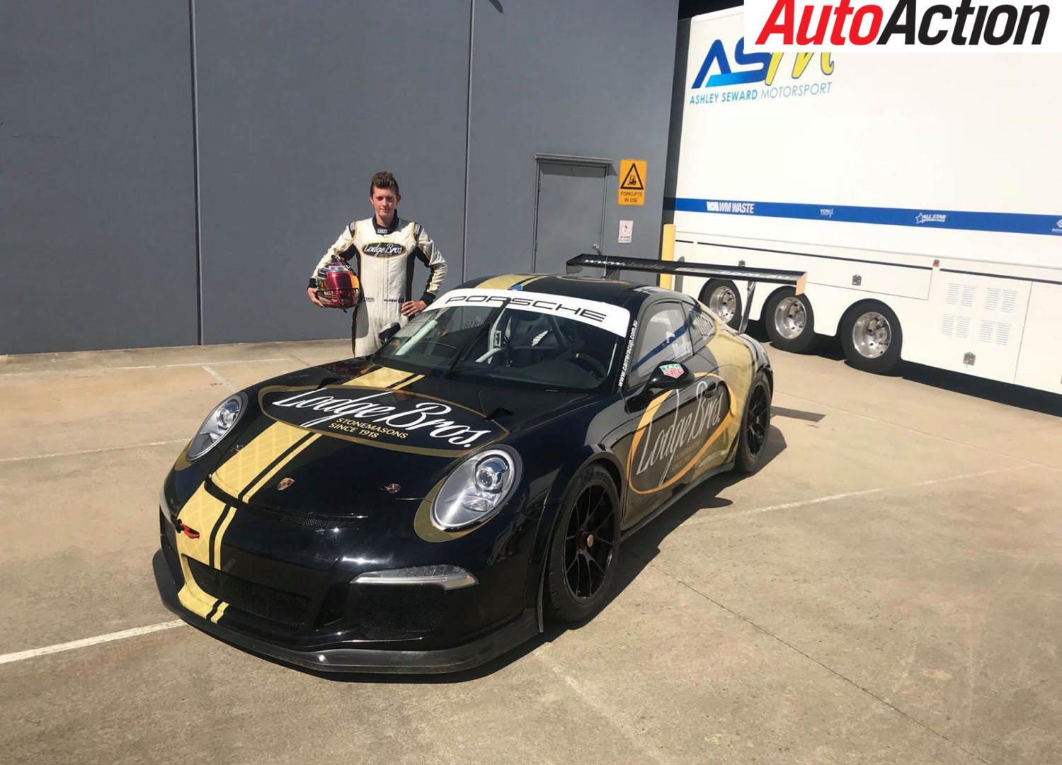 Cooper Murray will step up to Carrera Cup in 2019 - Photo: Supplied
