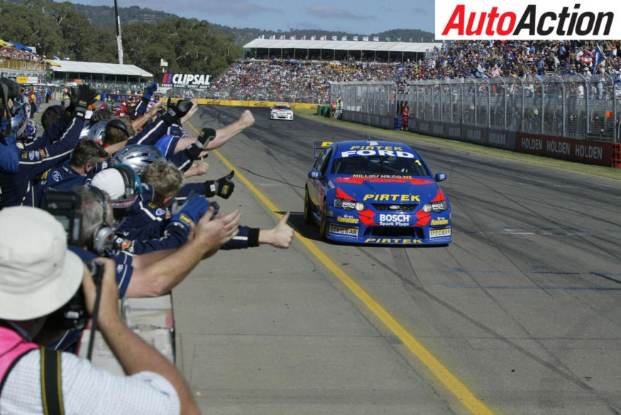Marcos Ambrose winning the Adelaide 500 in 2004 - Photo: Supplied