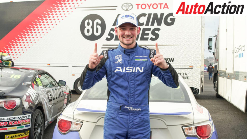 Jimmy Vernon won the Toyota 86 Racing Series in 2017 - Photo: Supplied