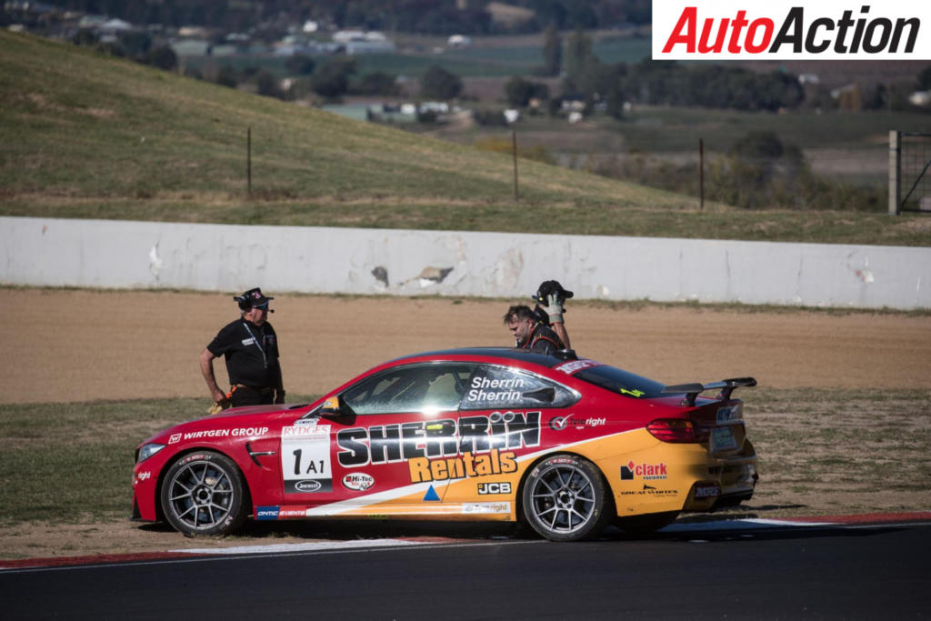 Their session ended early after a gearbox failure - Photo: InSyde Media