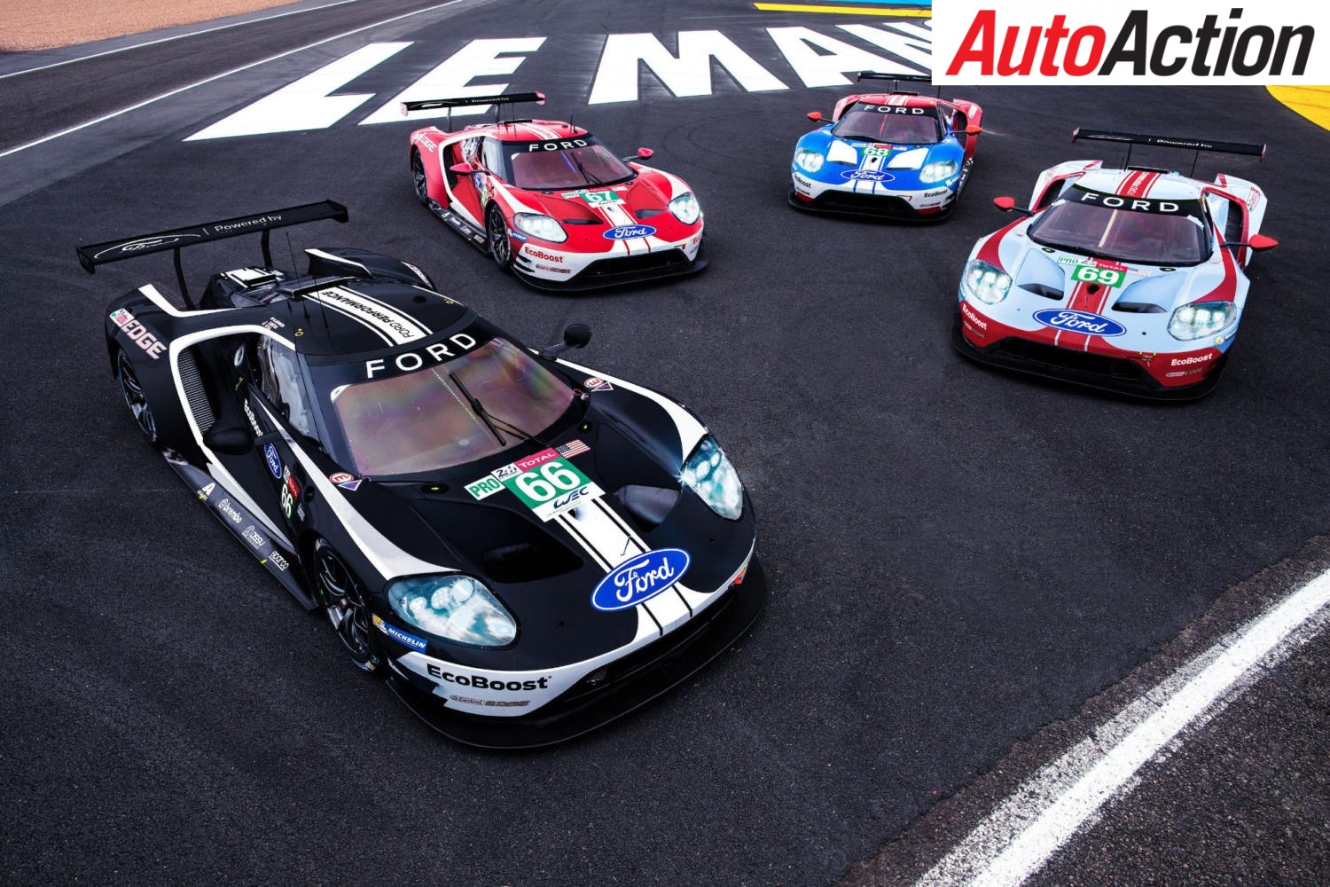 Ford release a special series of liveries celebrates its success at Le Mans, past and present - Photo: Supplied
