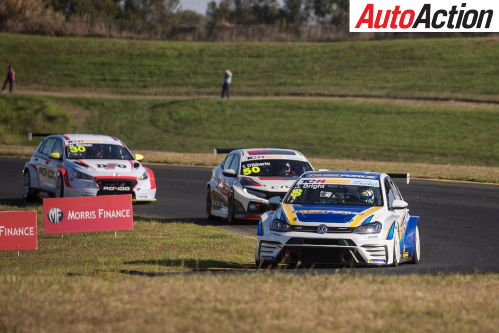 Jason Bright has claimed the first win of the TCR Australia Series - Photo: InSyde Media
