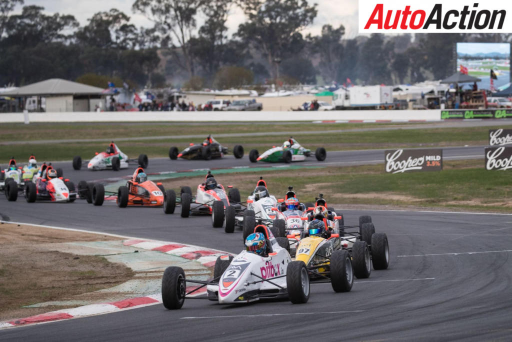 Angelo Mouzouris clean swept the Formula Ford round - Photo: InSyde Media
