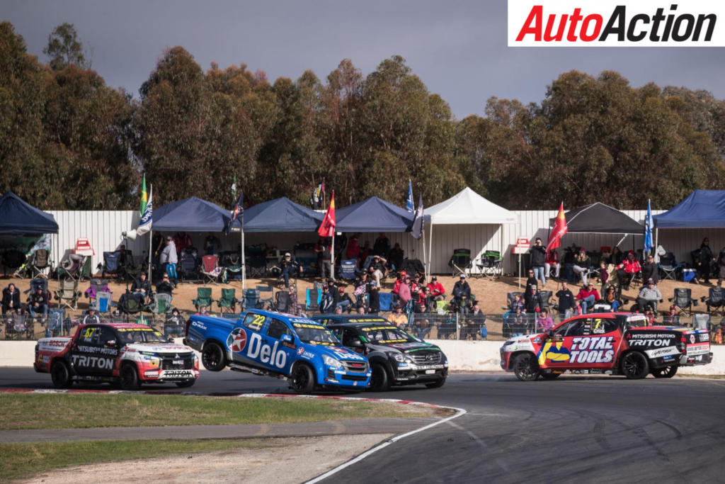 Drama at the start of the SuperUtes - Photo: InSyde Media