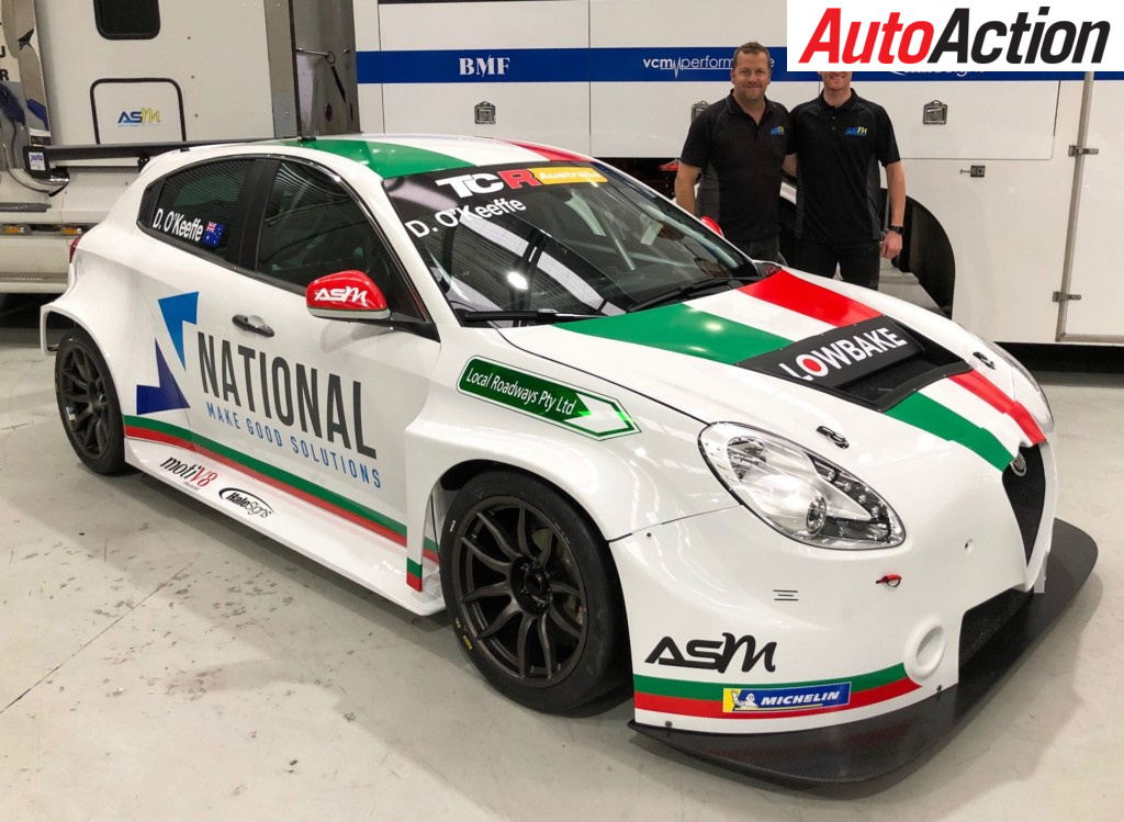 Dylan O Keefe Reveals Alfa Tcr Livery Auto Action