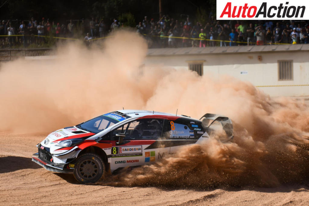 Ott Tanak led until a power steering failure on the final stage - Photo: LAT