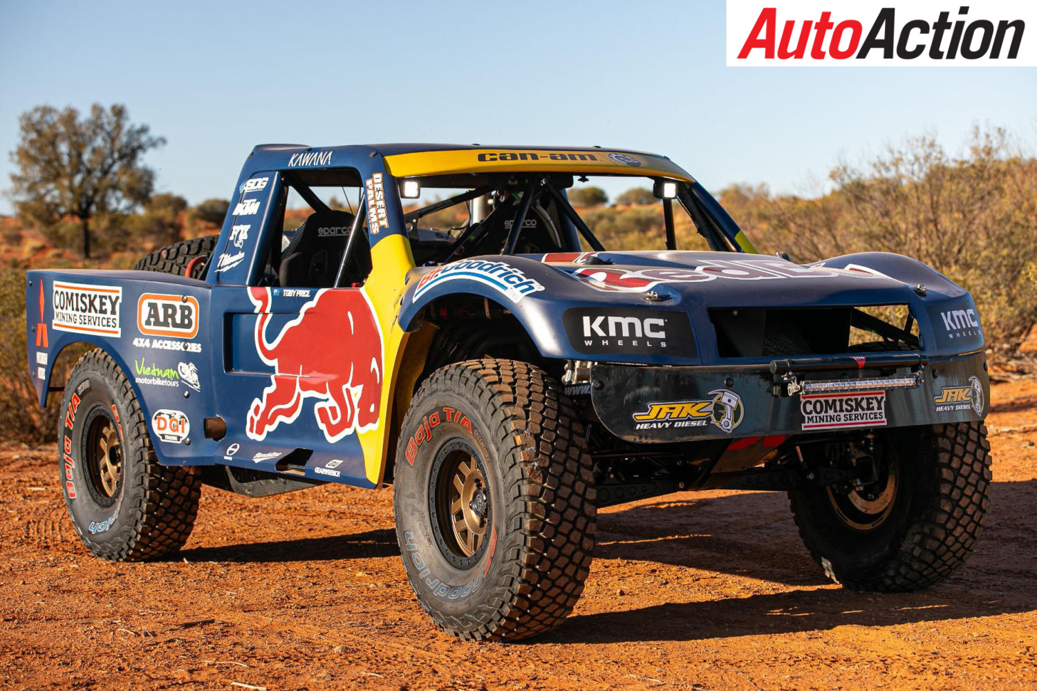 Toby Price reveals Finke Trophy Truck livery - Photo: Supplied