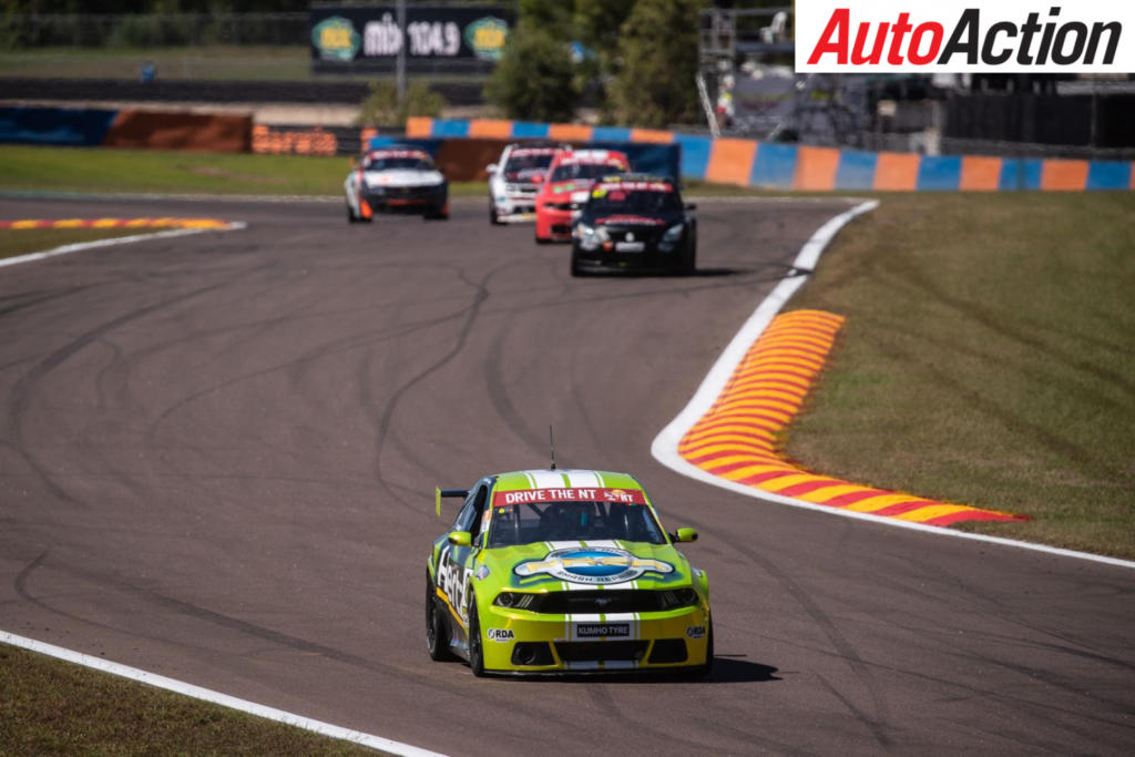 Justin Ruggier was fastest in Aussie Racing Cars - Photo: InSyde Media