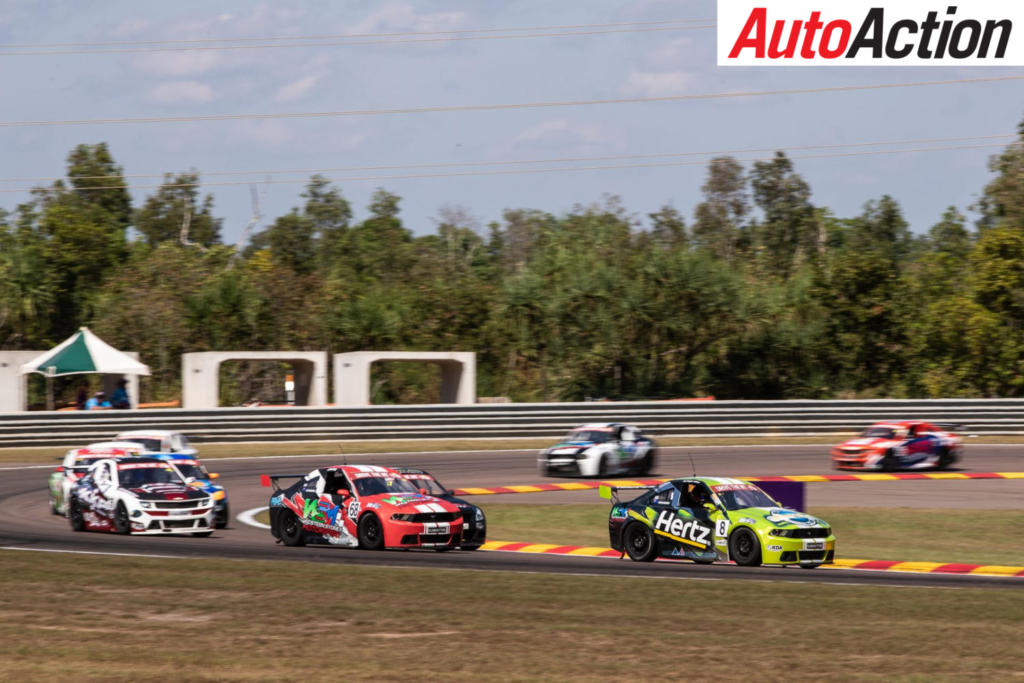 Justin Ruggier won the Aussie Racing Cars round - Photo: InSyde Media