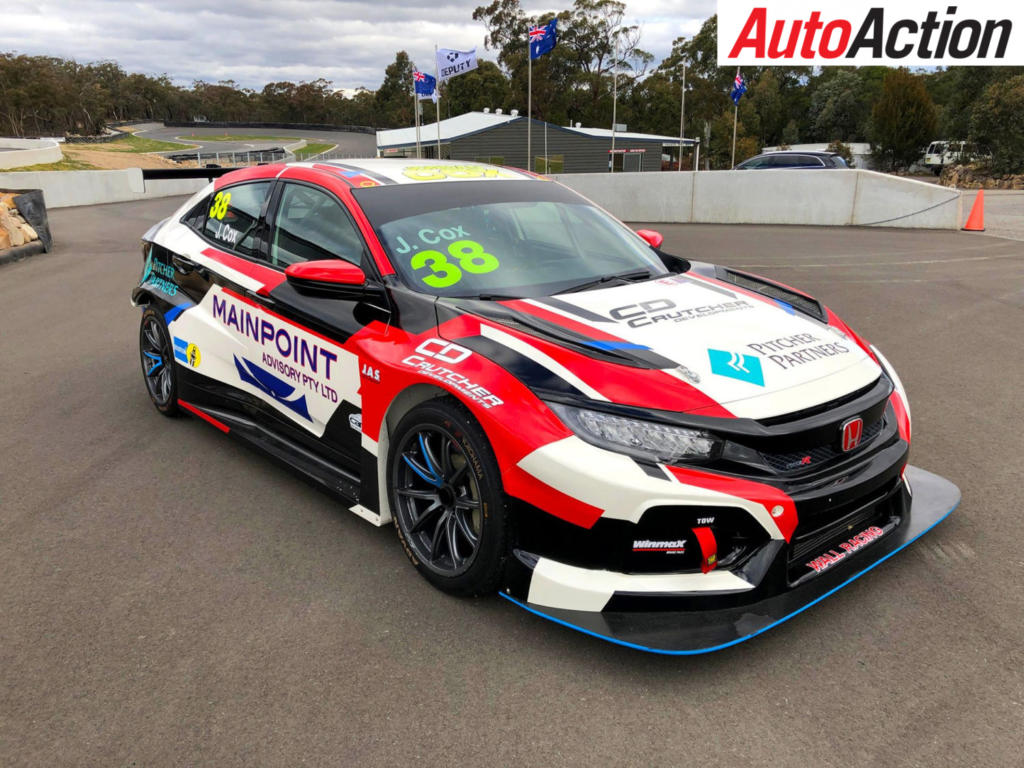 Jordan Cox reveals Honda livery for The Bend - Photo: Supplied