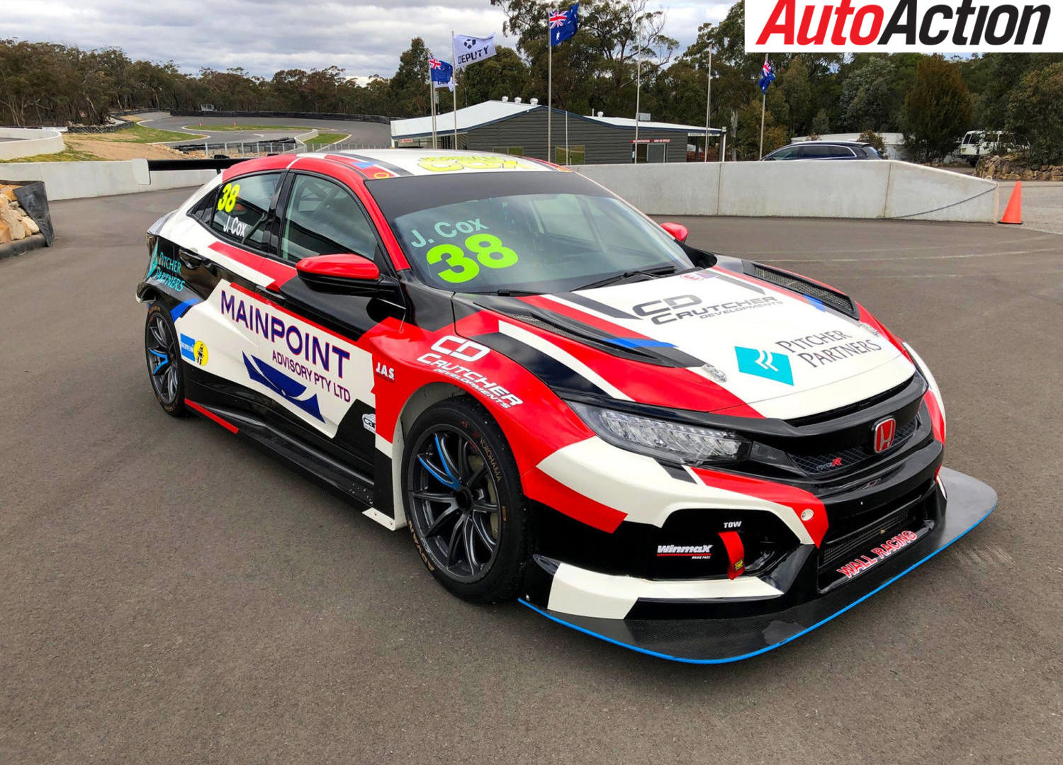 Jordan Cox reveals Honda livery for The Bend - Photo: Supplied