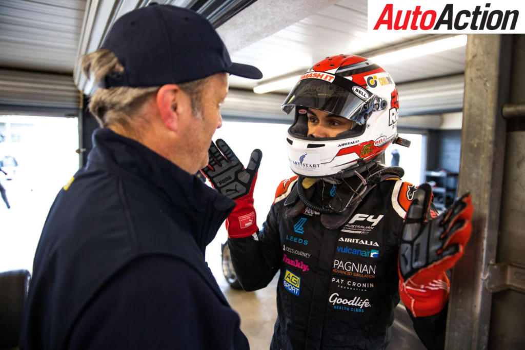 AGI Sport's Formula 4 Champion Luis Leads testing S5000 - Photo: Supplied