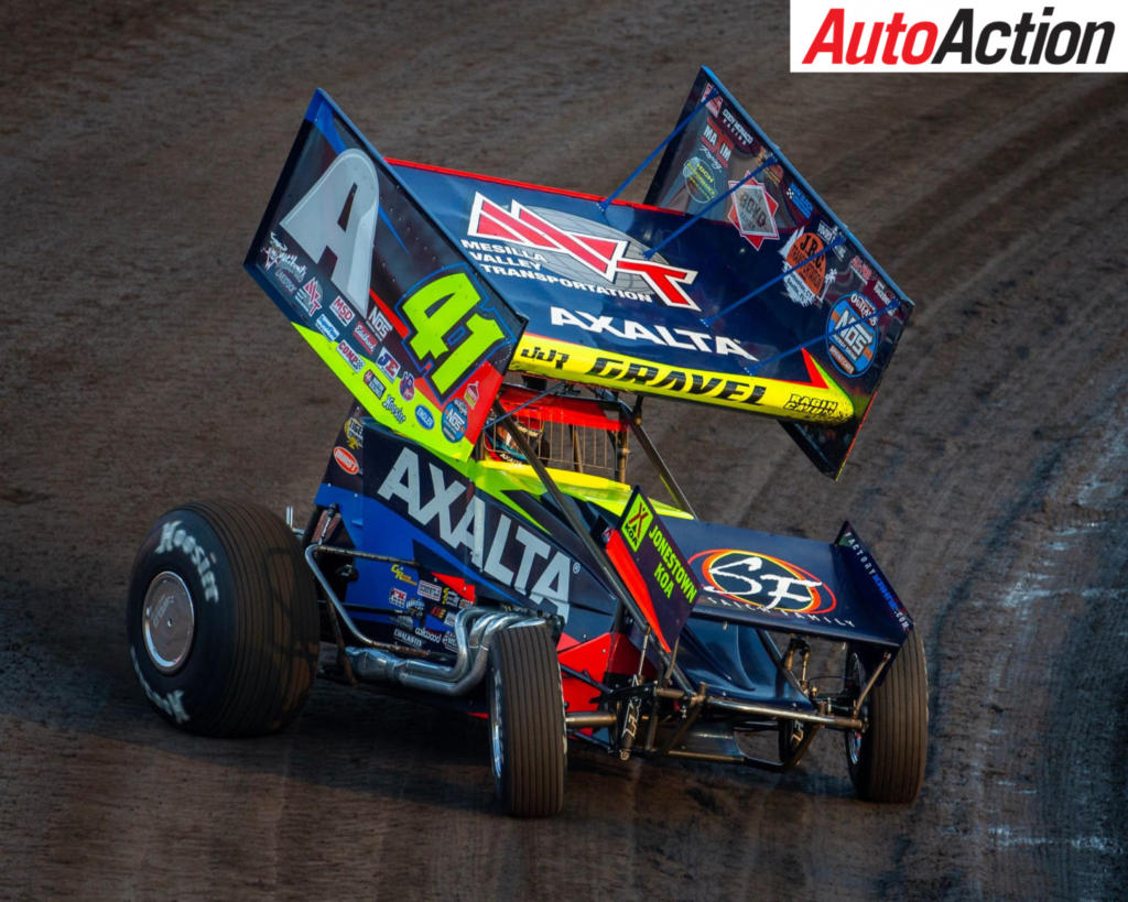 David Gravel sweeps second night of the 59th Knoxville Nationals - Photo: Richard Hathaway