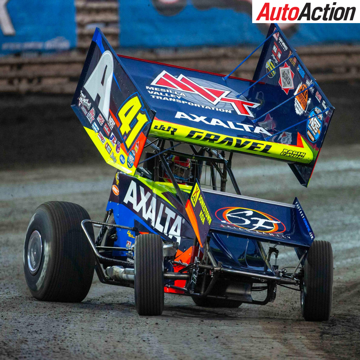 GRAVEL WINS 2019 KNOXVILLE NATIONALS Auto Action