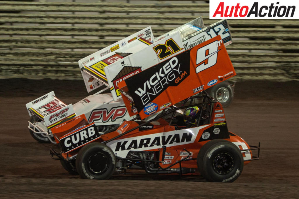 James McFadden took the win at Knoxville Raceway - Photo: InSyde Media