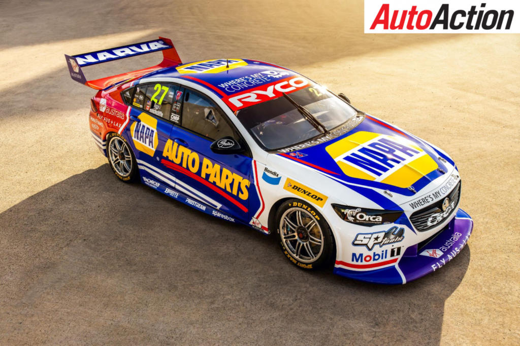 NAPA Auto Parts Racing livery revealed - Photo: Supplied