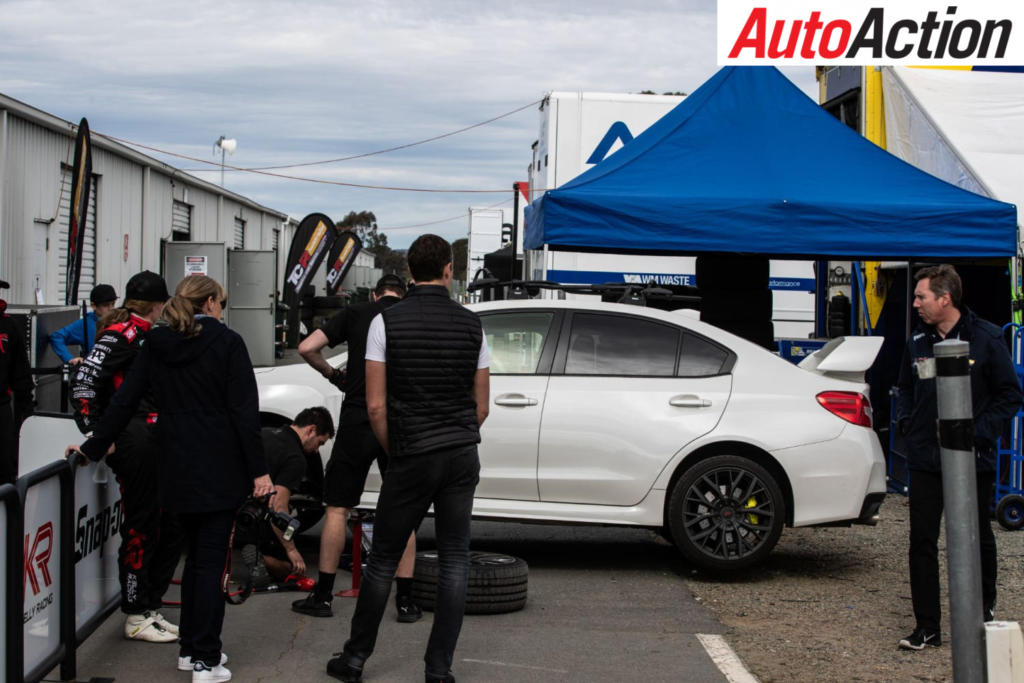The team took to Molly Taylor's road car for spare parts - Photo: InSyde Media