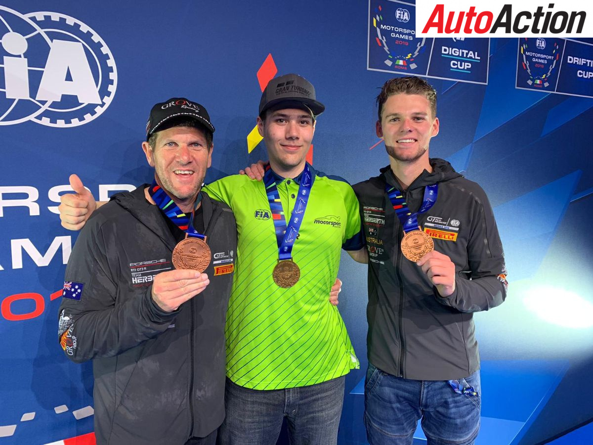 Australia claim two medals at FIA Motorsport Games - Photo: Supplied