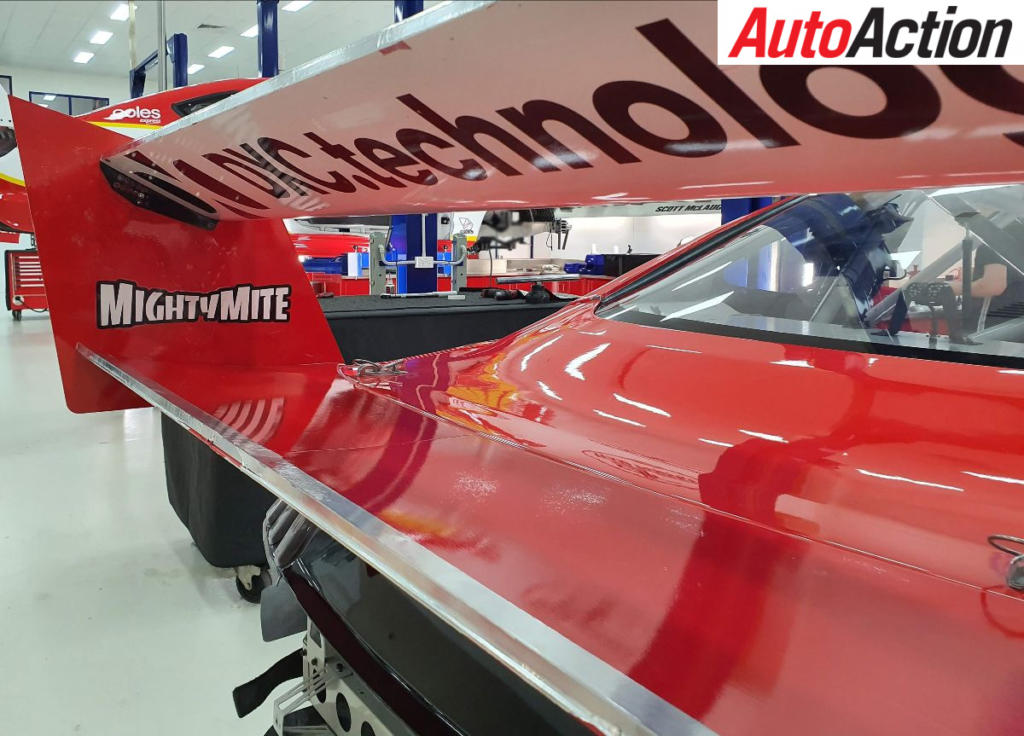 Mustang gets another aero cutback - Photo: Shell V-Power Racing